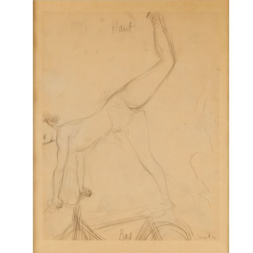 Marcel Vertes, drawing, c. 1929