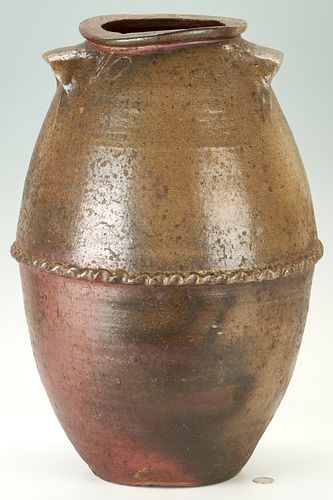 Exhibited West Tennessee 10 Gallon Pottery Jar, Attrib. Craven