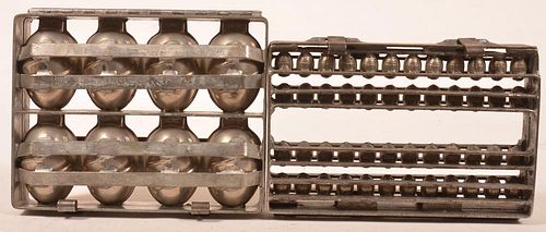 Two Egg Form Vintage Chocolate Molds