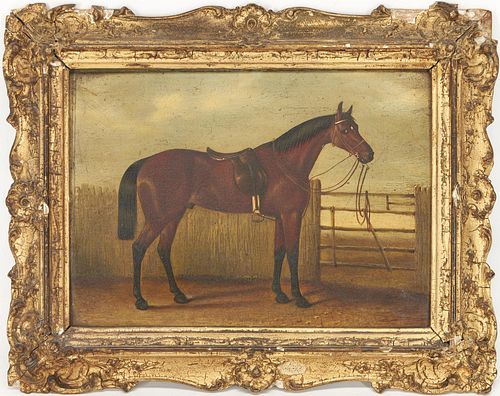 English School O/B Painting of a Horse