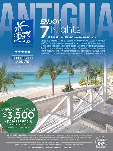 7 Nights in Antigua at Galley Bay Resort and Spa