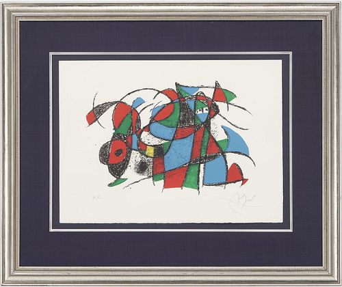 Joan Miro signed Lithograph "Original III"