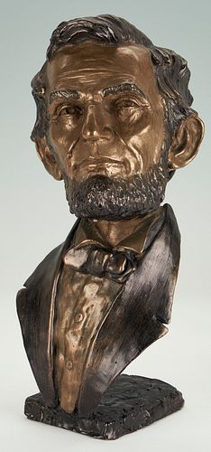 Mark Hopkins Bronze Sculpture, Abraham Lincoln