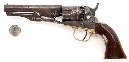 Civil War Colt Model 1862 Pocket Police Revolver, .36 cal.