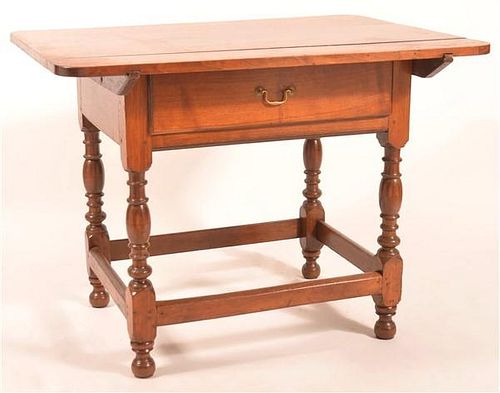 Pa Late 18th Century Pin Top Tavern Table.