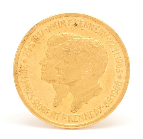 JFK & RFK Gold Coin