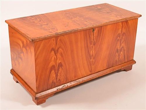Lancaster County PA Flame Grain Blanket Chest.
