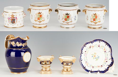 8 pcs European Porcelain incl. Samson, Staffordshire, & Royal Crown Derby