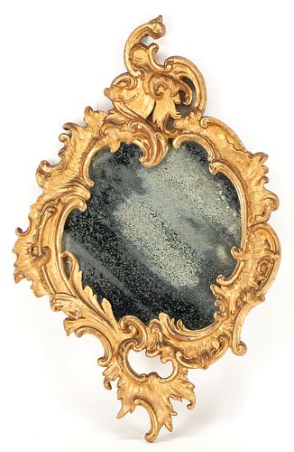Rococo Style Giltwood Mirror