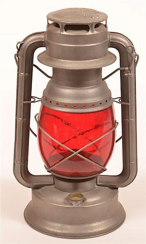 Dietz No. 2 D-Lite Red Globe Lantern.