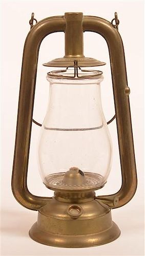 Dietz "U.S. Brass Tubular" Lantern.