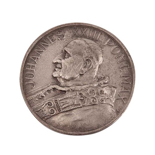 Medalla Johannes XXIII Pont Max en metal base. Peso: 59.8 g.
