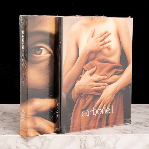 Libros sobre Santiago Carbonell. Santiago Carbonell. La Pintura / Carbonell. Piezas: 2.