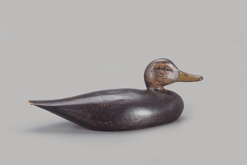 Black Duck Decoy, A. Elmer Crowell (1862-1952)