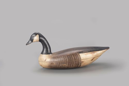 The Parrish Rig Shourds Canada Goose Decoy, Harry V. Shourds (1861-1920)