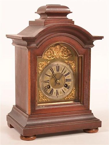 Junghans, Germany Mahogany  Bracket Clock.