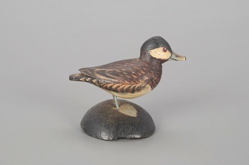 Miniature Ruddy Duck, A. Elmer Crowell (1862-1952)