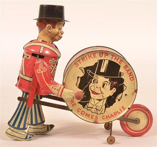 Louis Marx & Co. Charlie McCarthy Wind Up Toy.