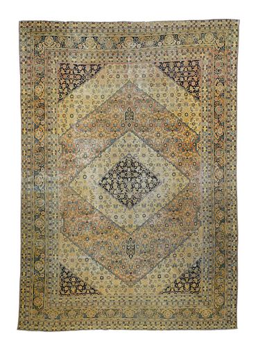 Antique Tabriz Rug, 6'9'' x 10'2'' (2.06 x 3.10 m)