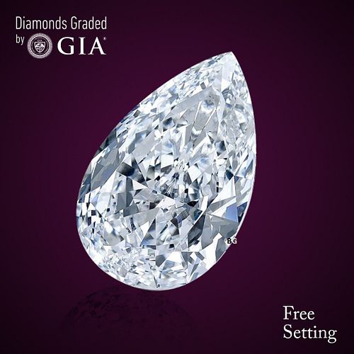 2.05 ct, G/VS2, Pear cut GIA Graded Diamond. Appraised Value: $66,800 
