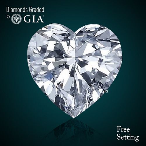3.01 ct, D/VS1, Heart cut GIA Graded Diamond. Appraised Value: $229,500 