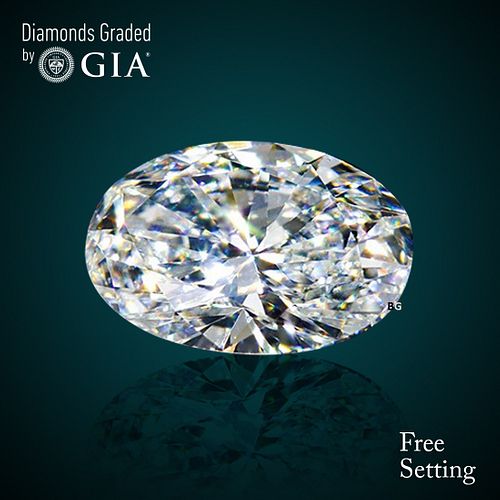 2.01 ct, I/VVS2, Oval cut GIA Graded Diamond. Appraised Value: $48,300 