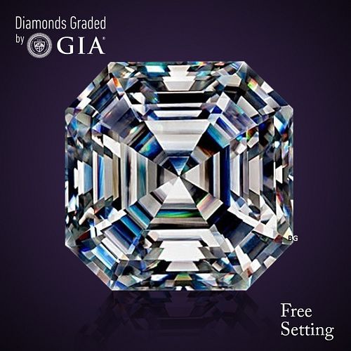 2.00 ct, G/VS2, Square Emerald cut GIA Graded Diamond. Appraised Value: $65,200 