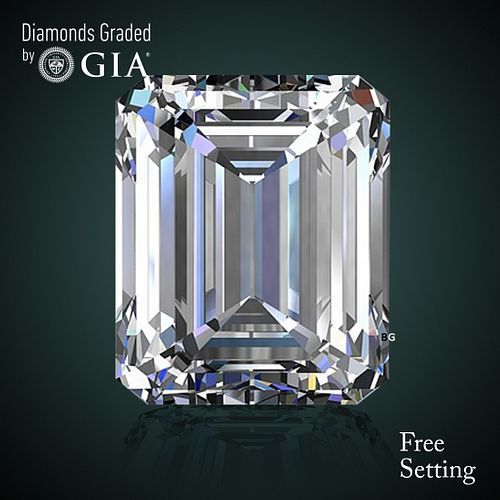 3.01 ct, E/VS1, Emerald cut GIA Graded Diamond. Appraised Value: $189,600 