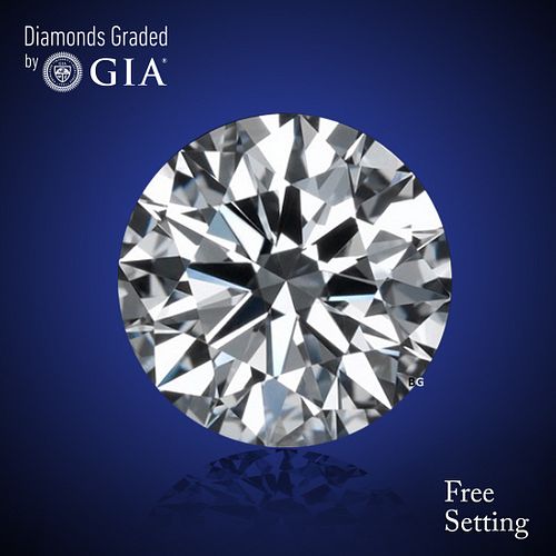 2.30 ct, E/VVS1, Round cut GIA Graded Diamond. Appraised Value: $189,700 