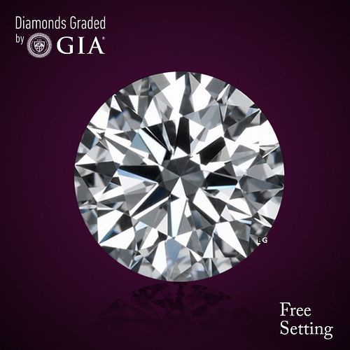 NO-RESERVE LOT: 1.52 ct, I/VS2, Round cut GIA Graded Diamond. Appraised Value: $30,100 