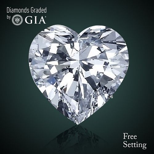 10.18 ct, U/IF, Heart cut GIA Graded Diamond. Appraised Value: $400,800 