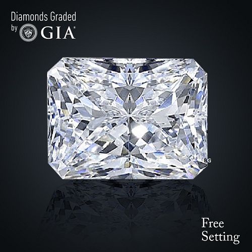 5.01 ct, F/VS1, Radiant cut GIA Graded Diamond. Appraised Value: $645,000 