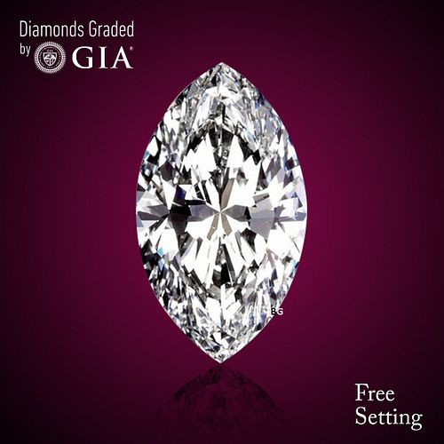 2.01 ct, D/IF, Type IIa Marquise cut GIA Graded Diamond. Appraised Value: $115,300 