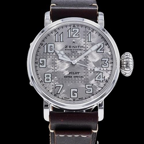ZENITH PILOT MONTRE D'AERONEF TYPE 20 EXTRA SPECIAL SILVER LIMITED EDITION