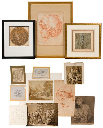 Old Master Style Drawing Assortment