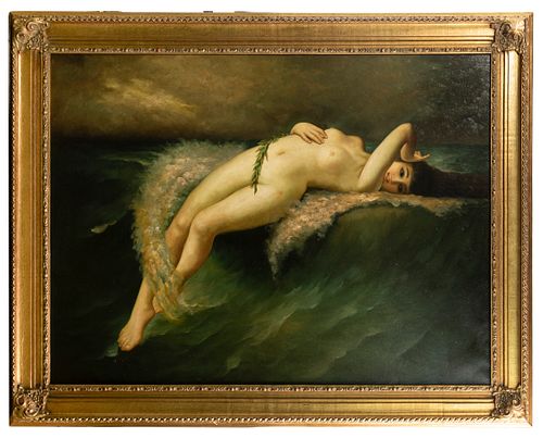 N. Henry Bingham (American, b.1939) 'Nude' Oil on Canvas