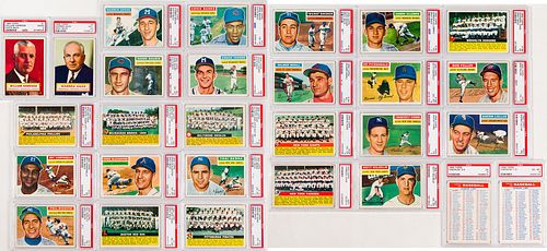 1956 Topps Baseball PSA Assortment