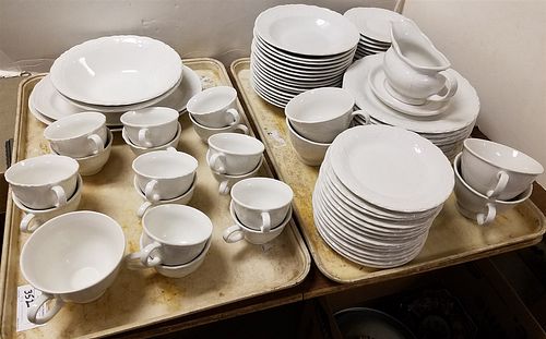 TRAYS 84 PC TABLE TOPS UNLIMITED VERSAILLES DINNER SERVICE