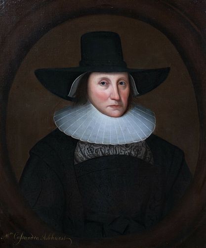 PORTRAIT OF LADY OIL PAINTING