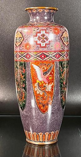 Japanese Antique Cloisonne Vase