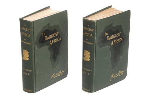 1891 In Darkest Africa by Henry Stanley Vol I & II
