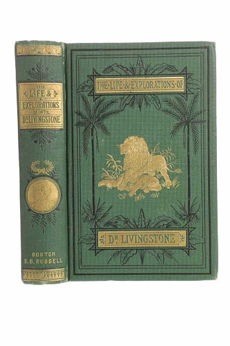 1875 Life & Explorations of Dr. Livingstone
