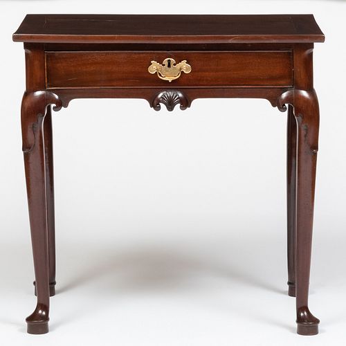 George II Carved Mahogany Side Table, Possibly Irish