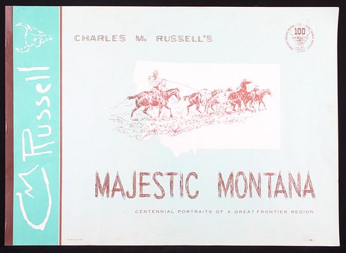 C.M. Russell Majestic Montana Centennial Portraits