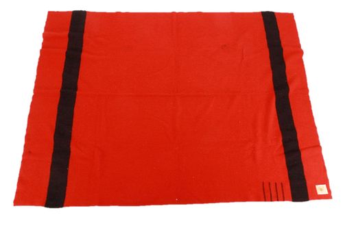 Hudson's Bay Four Point Red Trade Blanket