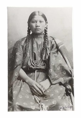 C. 1800's Montana Plains Indian Original Photo
