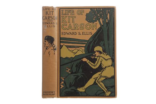 Life of Kit Carson; Ellis, 1889 First Edition