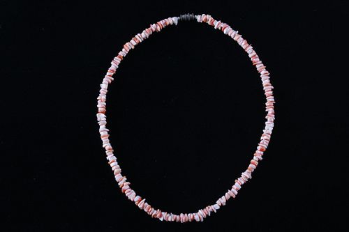 Hawaiian Salmon Pink Branch Coral Necklace
