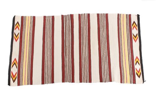 Navajo Banded Chinle Pattern Hand Woven Rug