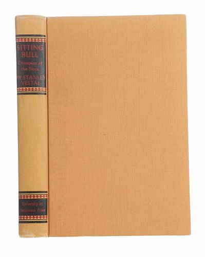 "Sitting Bull Champion Of The Sioux" 1st Ed.